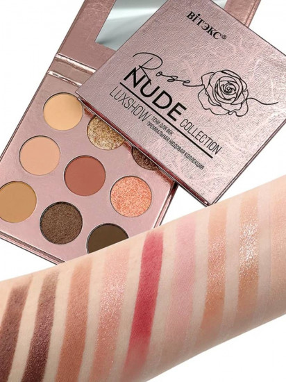 Палетка теней для век «Rose Nude Collection»