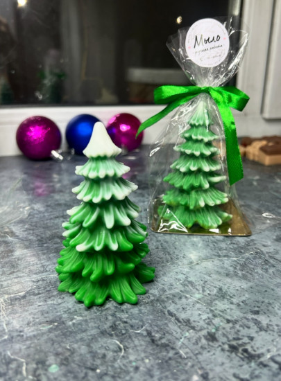 Мыло ручной работы «Елочка»