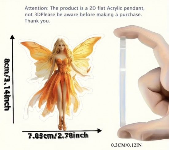 Акриловая фигурка «Фея»