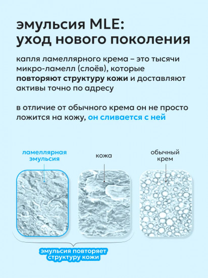 Ламеллярный крем для интенсивного увлажнения и поддержания баланса микробиома кожи «Microbiome»