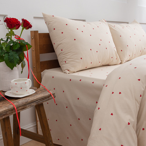 Комплект постельного белья «Сердечки»