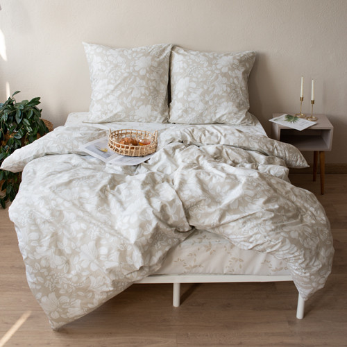 Комплект постельного белья «Флоранс бежевый»