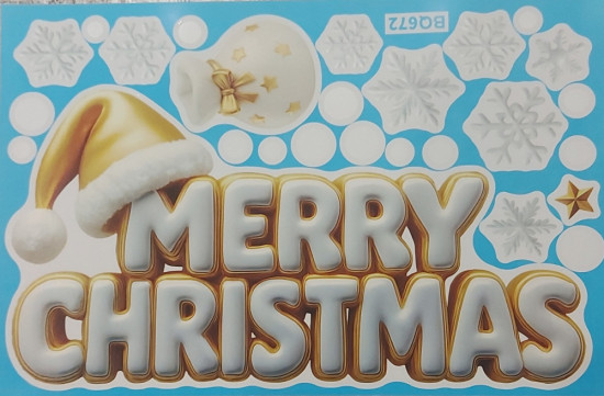 Наклейки на окна новогодние «Зимняя сказка»