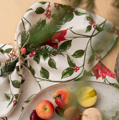 Набор салфеток декоративных «Пуансеттия» - Фото 2