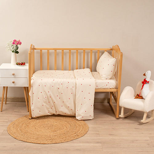 Комплект постельного белья «Сердечки»