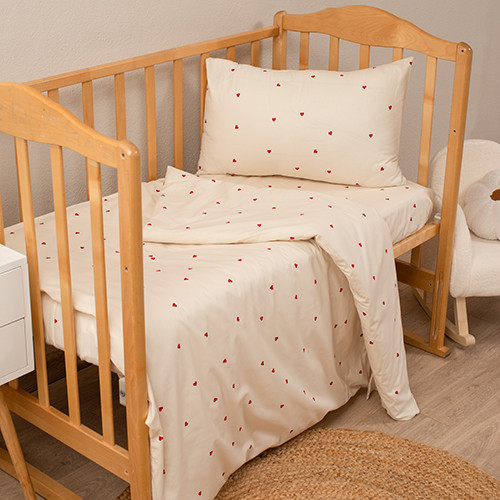 Комплект постельного белья «Сердечки»