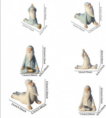 Набор фигурок Санты в позах йоги «Yoga Santa Collection» - Фото 5