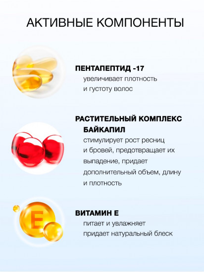 Масло активатор роста ресниц и бровей «SOS восстановление после наращивания»