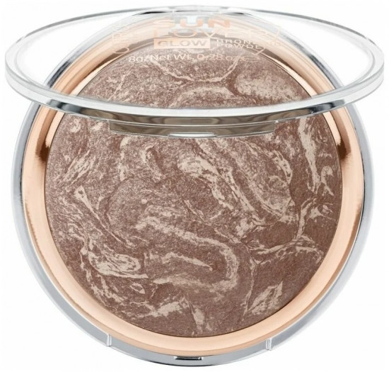 Пудра-бронзер для лица «Sun Lover Glow Bronzing Powder», оттенок 010