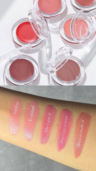 Румяна для лица «Blushing Cute Cream Blush», оттенок 01 Sayless