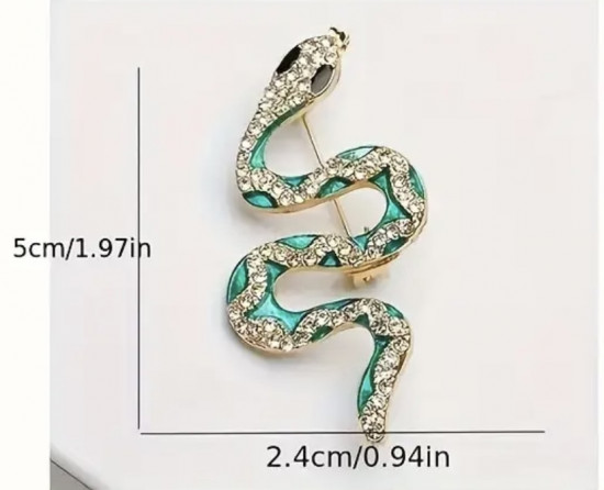 Брошь «Змея»