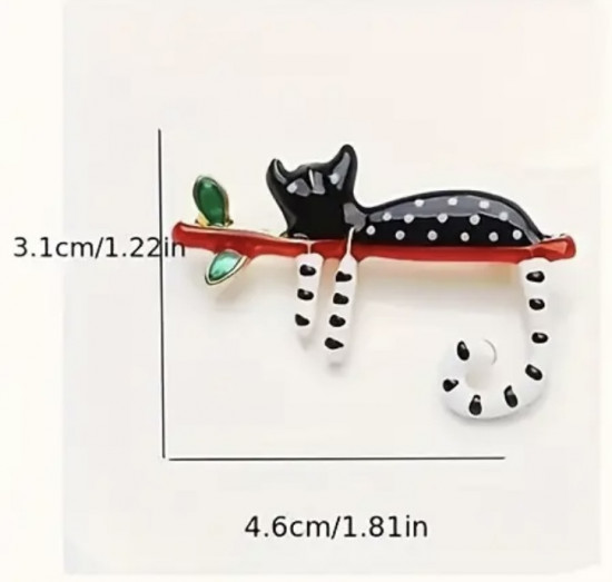 Брошь «Котик»