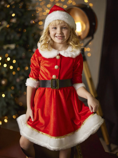 Карнавальный костюм «Мисс Санта»