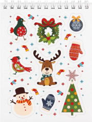 Стикербук «Мой домашний Новый год» - Фото 13