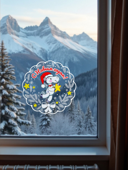 Наклейка «Лошадка со звёздочкой»