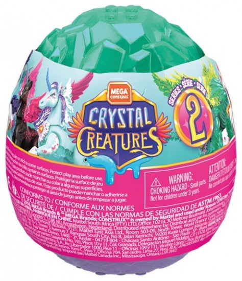 Игрушка-сюрприз «Mega Construx Crystal Creatures S2»