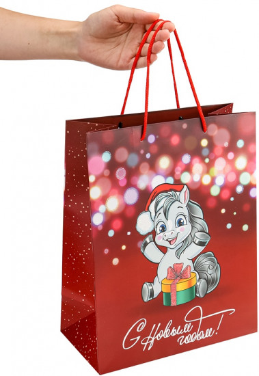 Пакет подарочный «Пони с подарком»