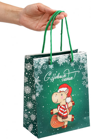 Пакет подарочный «Милая лошадка»