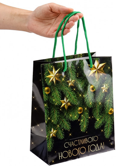 Пакет подарочный «Счастливого Нового года!»