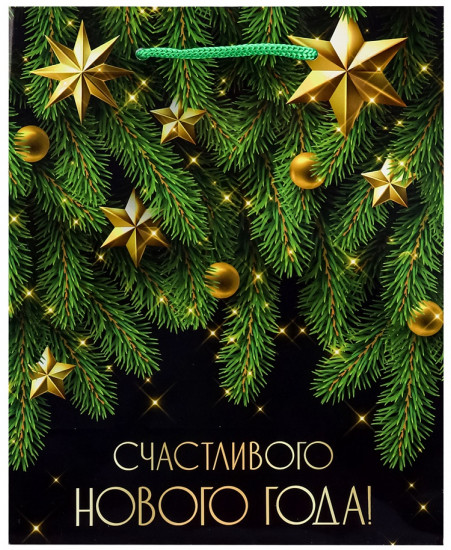Пакет подарочный «Счастливого Нового года!»