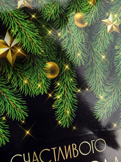 Пакет подарочный «Счастливого Нового года!»