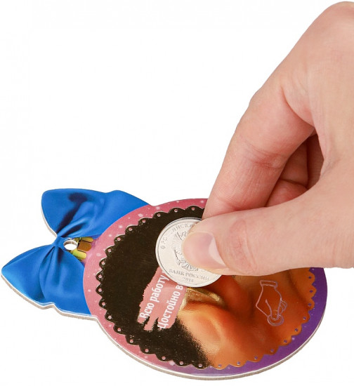 Подвеска новогодняя с предсказанием «Пони на месяце»