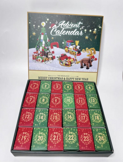 Адвент-календарь с конструктором