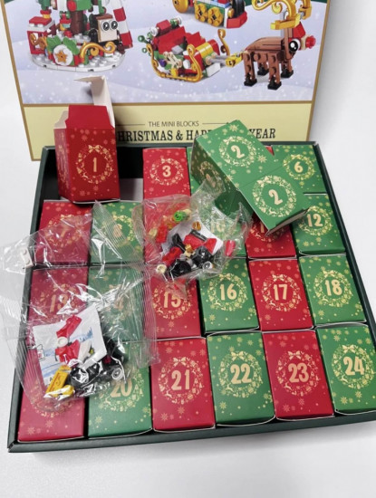 Адвент-календарь с конструктором