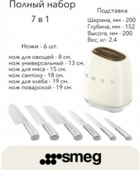 Набор ножей кухонных - Фото 7