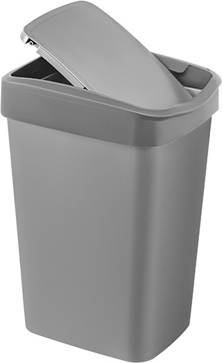 Ведро для мусора с подвижной крышкой