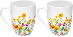 Набор кружек «Кролик в цветочном поле» - Фото 3