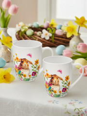 Набор кружек «Кролик в цветочном поле» - Фото 4