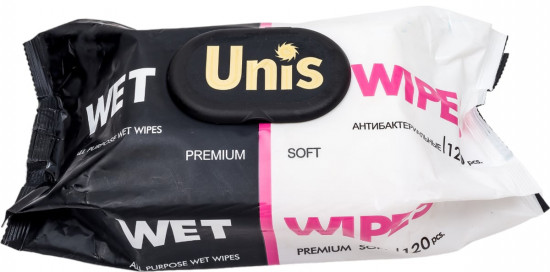 Салфетки влажные антибактериальные универсальные