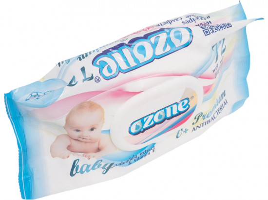 Салфетки влажные для детей с экстрактом календулы и витамина Е «Premium»