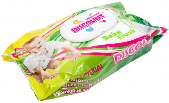 Салфетки влажные для детей с экстрактом алоэ вера «Baby fresh»