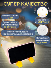 Светильник декоративный «Уставшая уточка» - Фото 5