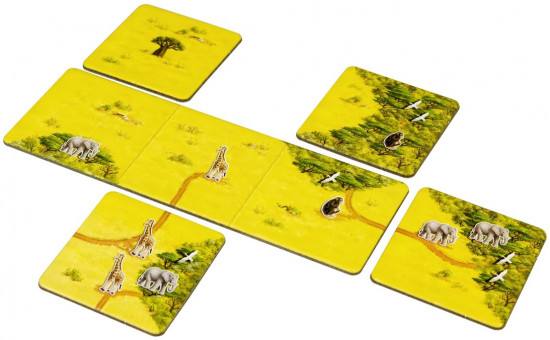 Игра настольная «Каркассон. Сафари»