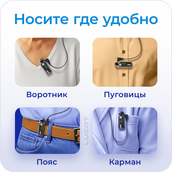 Cлуховой аппарат карманный Lucot Power Pocket Mini