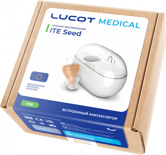 Cлуховой аппарат внутриушной Lucot ITE Seed