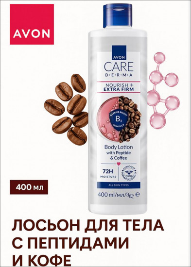 Лосьон для тела с пептидами и кофе