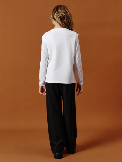 Лонгслив школьный для девочек