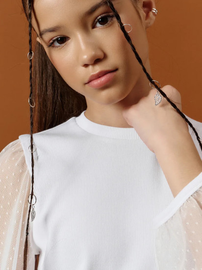 Лонгслив школьный для девочек