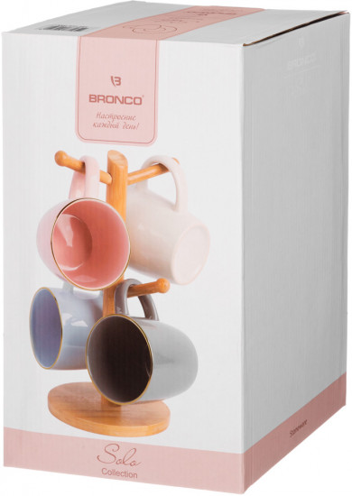 Набор кружек на подставке