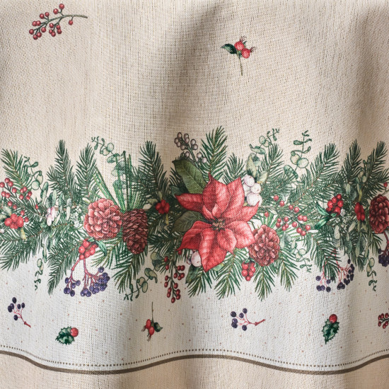 Скатерть круглая с люрексом «Celebration»