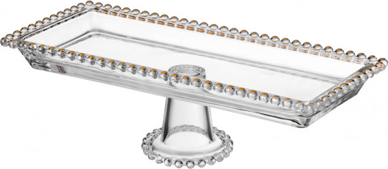 Блюдо сервировочное на ножке «Golden Charm»