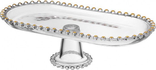 Блюдо сервировочное на ножке «Golden Charm»