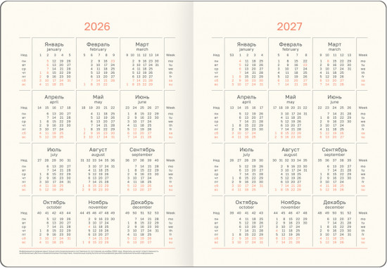 Ежедневник датированный