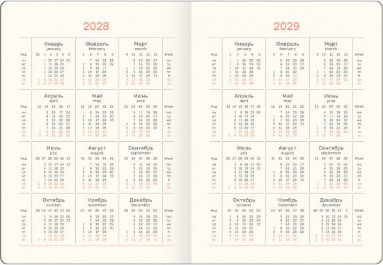 Ежедневник датированный