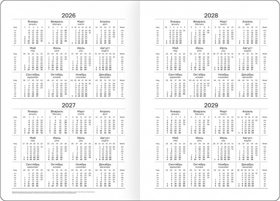 Ежедневник датированный на 2026 год «Apricot»