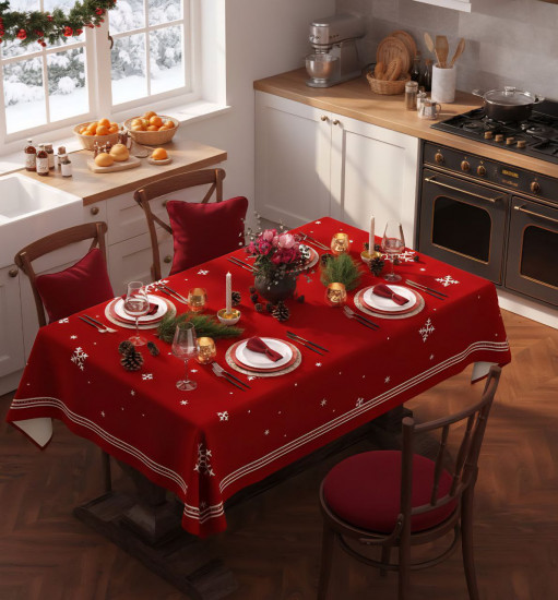 Скатерть новогодняя